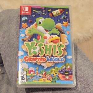 Nintendo Yoshi's Crafted World Game - Blue and Green